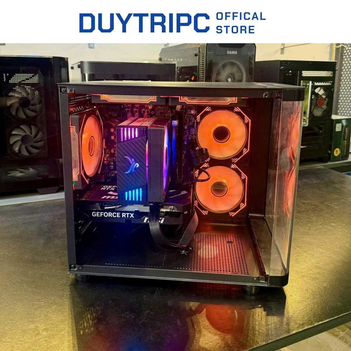 PC Gaming Intel Core i5-12400F | Main B760 | RAM 16GB | RTX 5060 8GB | SSD NVMe 512GB | Nguồn 650W - Chiến Game, Đồ Họa, Streaming